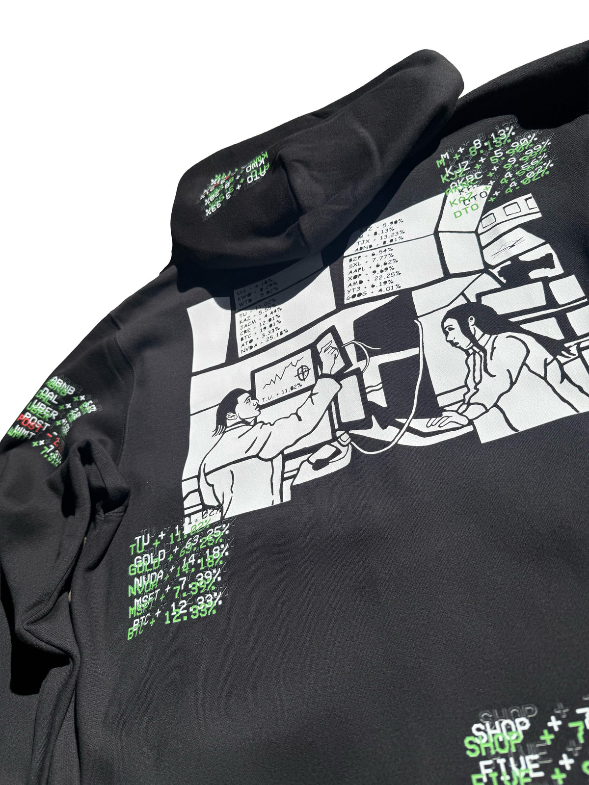 Wall Street Zip Up
