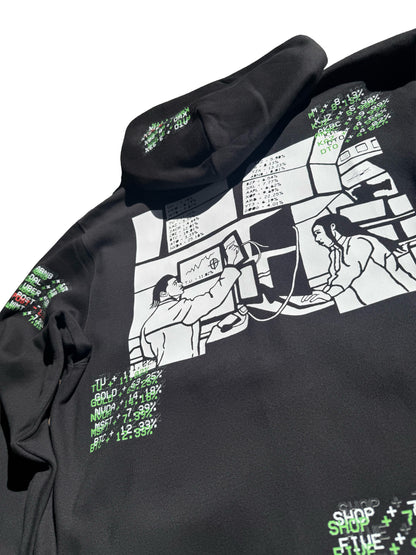 Wall Street Zip Up